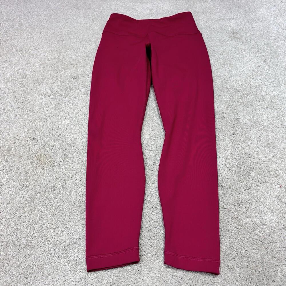 90 Degree By Reflex Leggings Women’s Pink Pull On Size Small